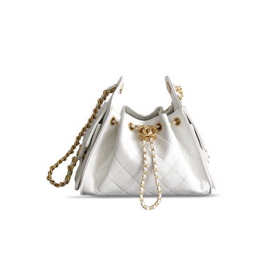 CHANEL 25 MINI HOBO BAG GRAINED CALFSKIN AS5631 (22*20*12.5cm)